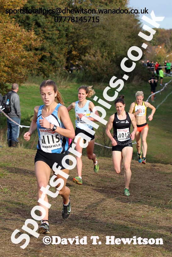 Senior womens National Cross Country Relays. Photo: David T. Hewitson/Sports for All Pics